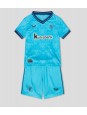 Athletic Bilbao Venkovní dres pro děti 2023-24 Krátký Rukáv (+ trenýrky)